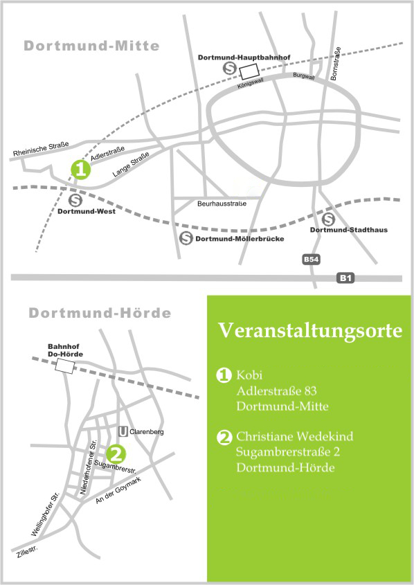 Feldenkrais-Veranstaltungsorte